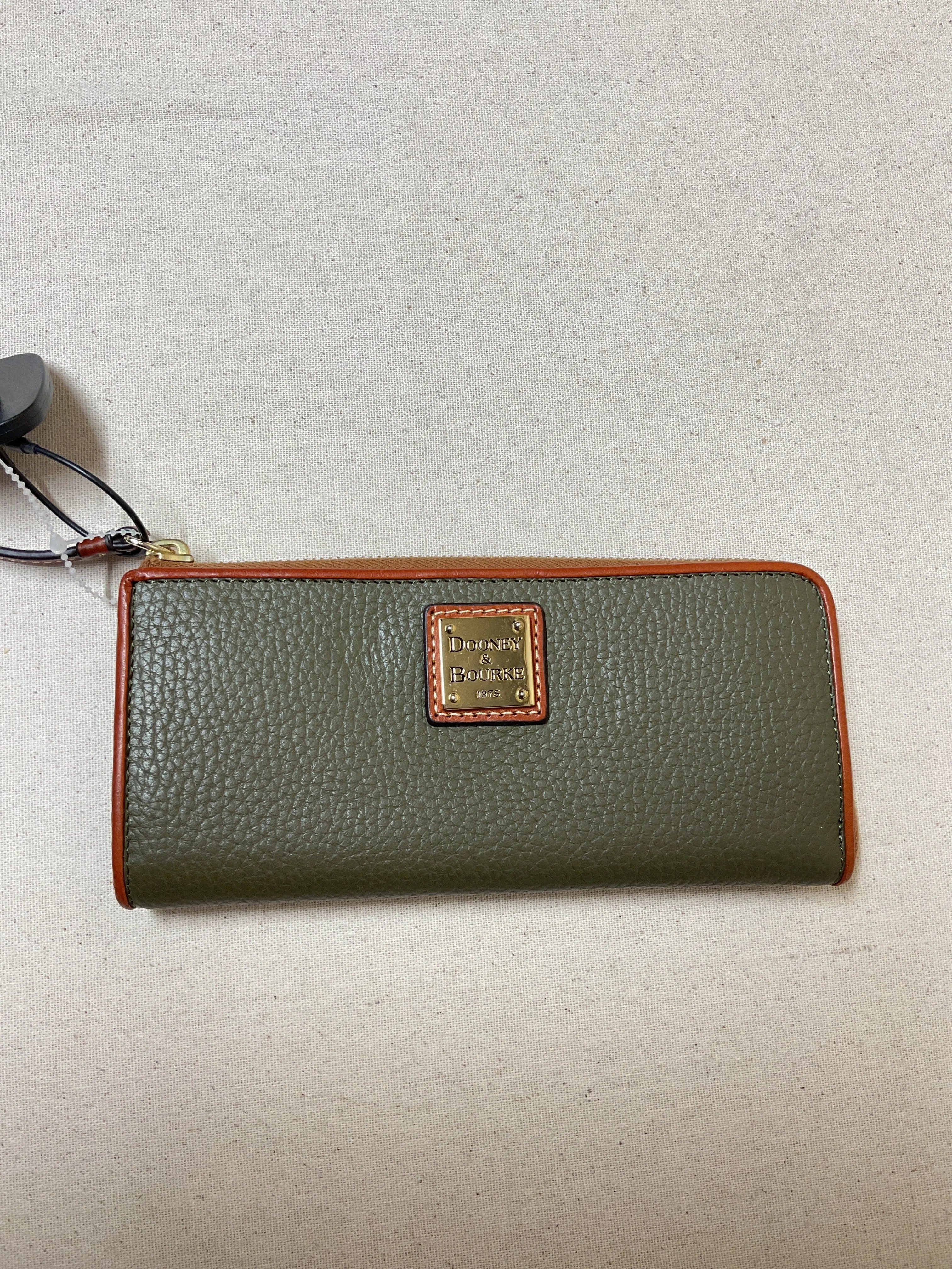 Wallet Designer By Dooney And Bourke In Green, Size:Medium