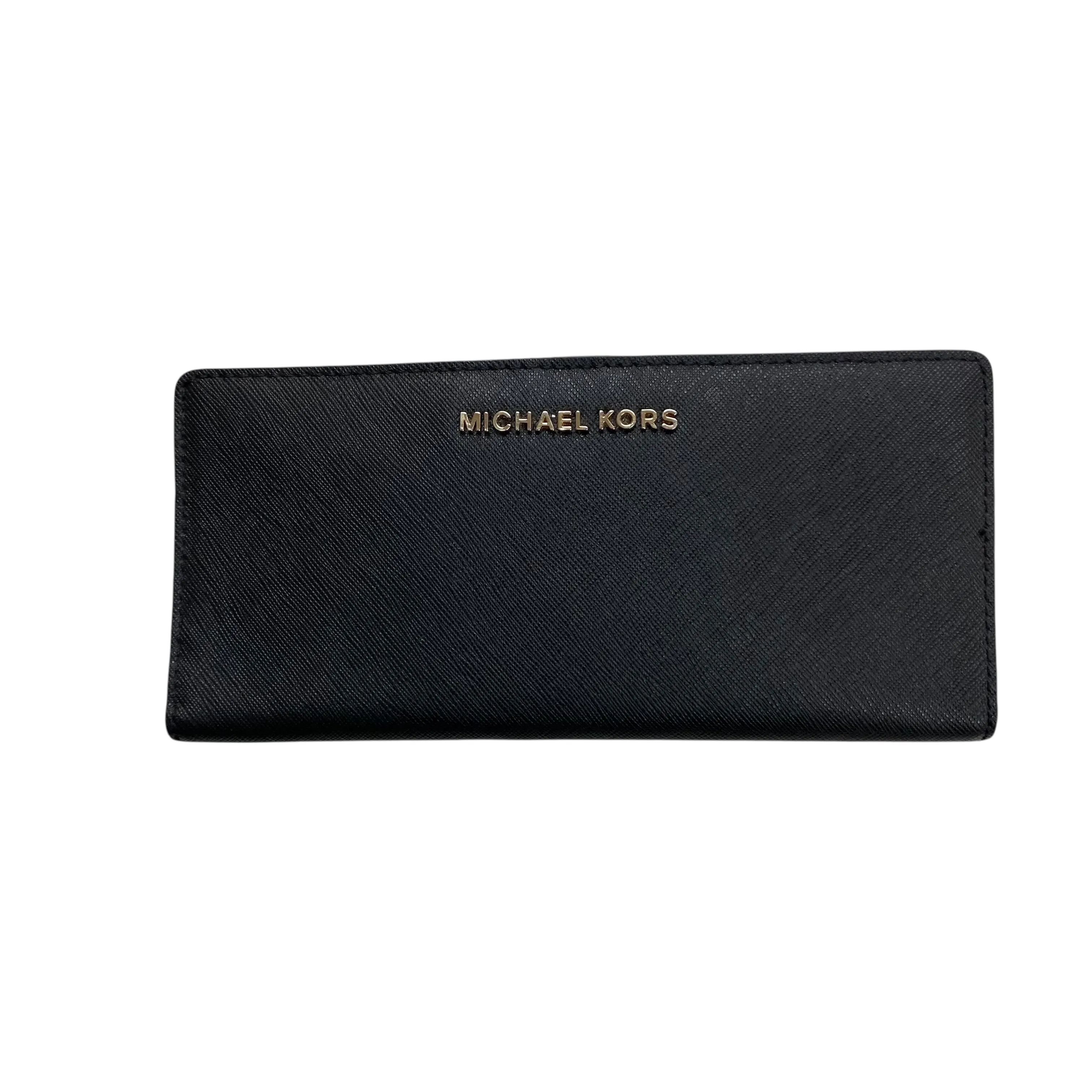 Wallet Designer By Michael Kors In Black, Size:Medium