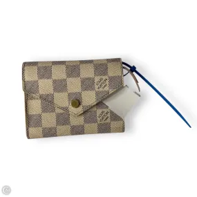 Wallet Luxury Designer By Louis Vuitton, Size: Small