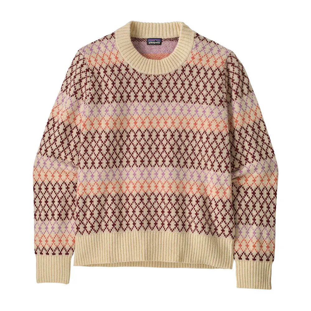 Women's Recycled Wool-Blend Crewneck Sweater