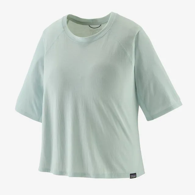Women's Short-Sleeved Capilene Cool Trail Cropped Shirt