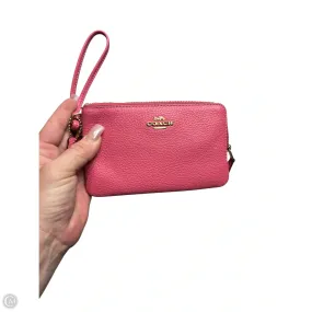 Wristlet Designer By Coach, Size: Medium