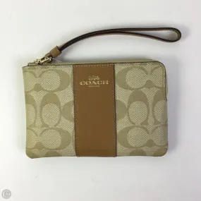 Wristlet Designer By Coach, Size: Small