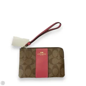 Wristlet Designer By Coach, Size: Small