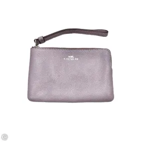 Wristlet Designer By Coach, Size: Small