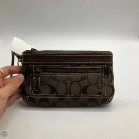 Wristlet Designer By Coach, Size: Small