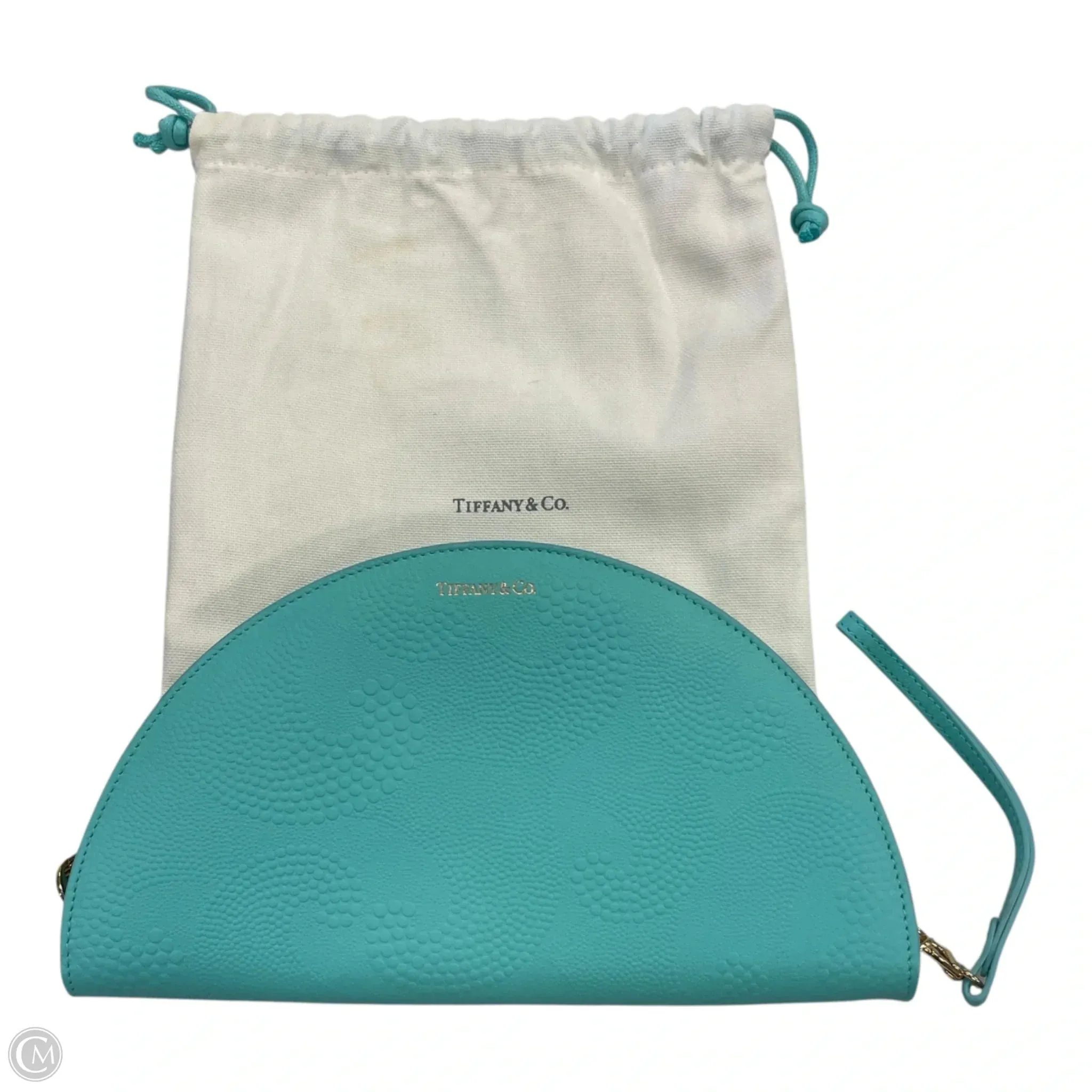 Wristlet Luxury Designer By Tiffany And Company, Size: Medium